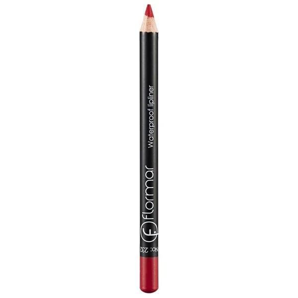 Flormar Waterproof Lipliner 232 passionate Red