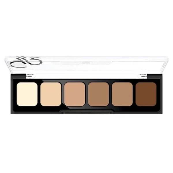 Golden Rose Correct And Conceal Concealer Cream Palette 02 medium And Dark