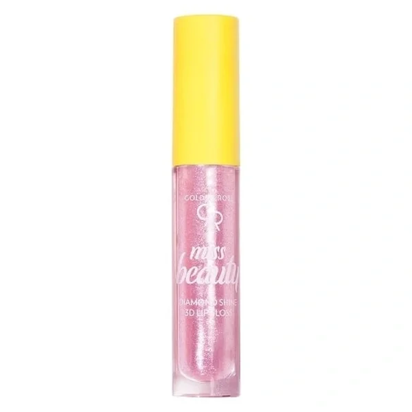 Golden Rose Miss Beauty Diamond Shine 3 D Lipgloss 01 pink Trip