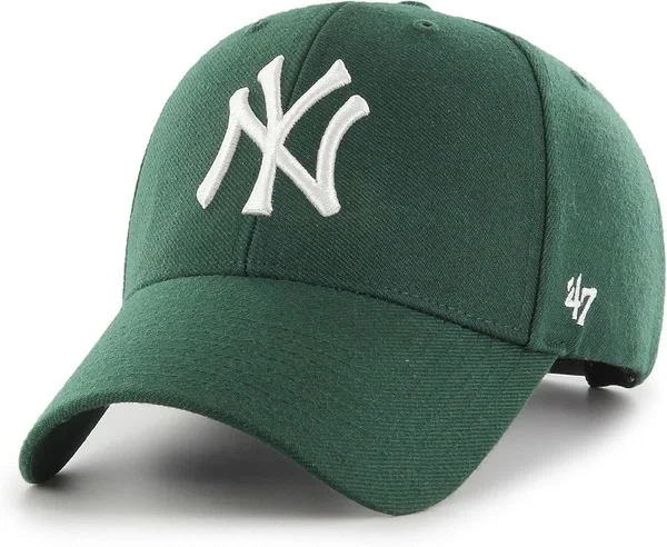 Goldmine Unisex Baseball Nyc Hat Dark Green - White Nysapkagm