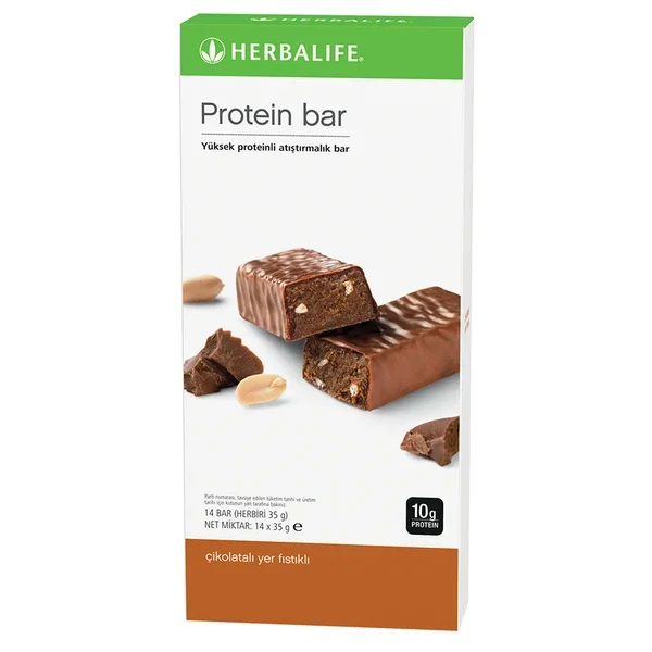 Herbalife Protein Bar With Chocolate Peanut 14 pcs 35 g Each