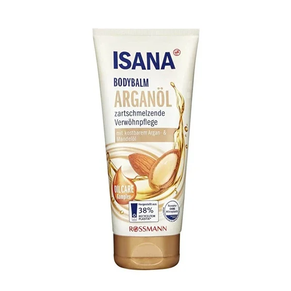 Isana Body Lotion With Argan And Almond Oil 200 ml