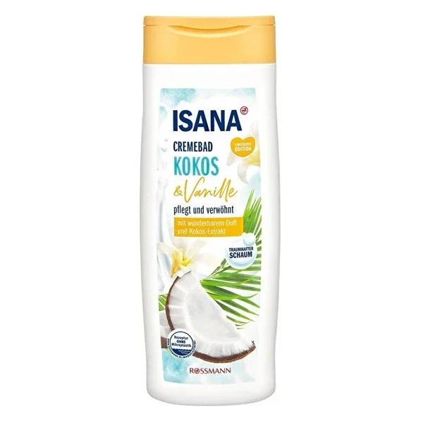 Isana Coconut & Vanilla Creamy Shower Gel 750 ml