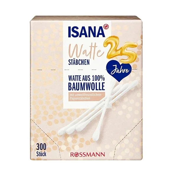Isana Ear Sticks 300 pcs