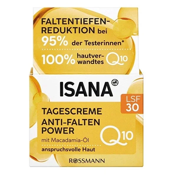 Isana Q10 anti-wrinkle Day Cream Spf 30 50 ml