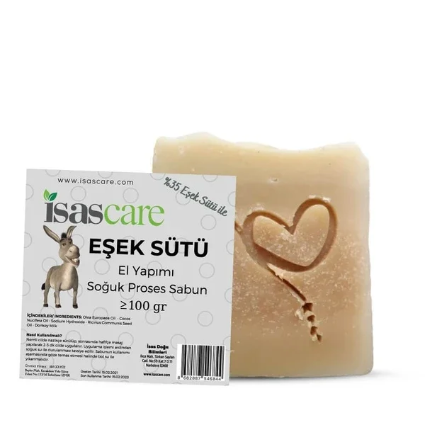 Isascare Hand Made Donkey Milk Soap 100 gr