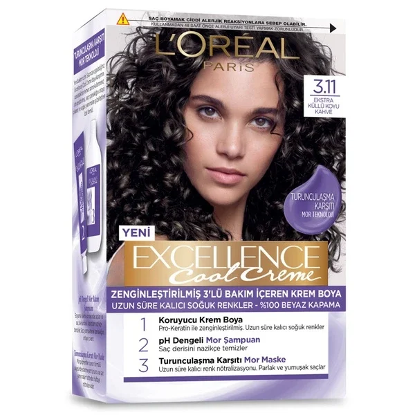 L'Oréal Paris Excellence Aschbraun Haarfarbe & Pflege
