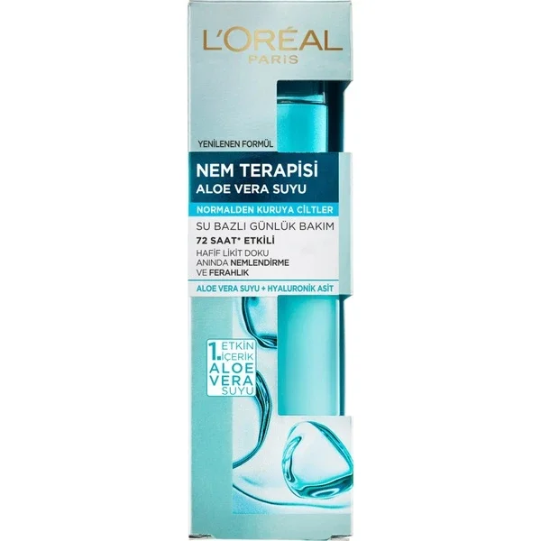 L'Oréal Paris Aloe Vera Feuchtigkeitstherapie für normale Haut 70ml