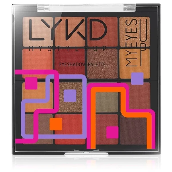 Lykd 16 eyeshadow Palette 183 Down To Earth