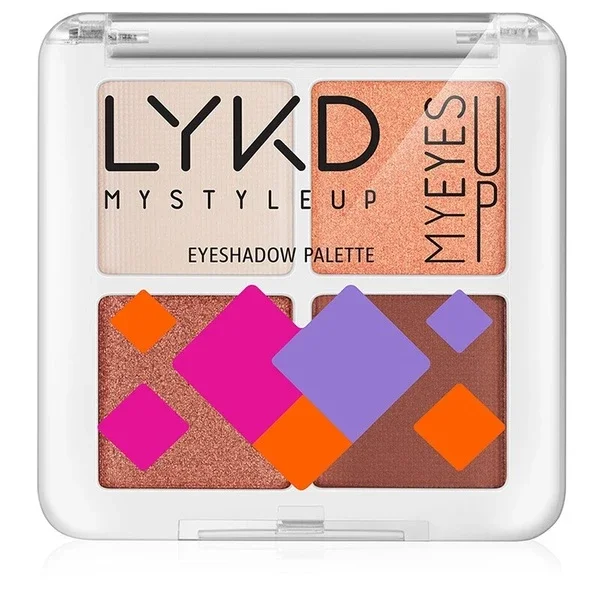 Lykd 4 pcs Eyeshadow Palette 135 sandy Beach
