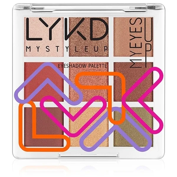 Lykd 9 eyeshadow Palette 197 something Spicy