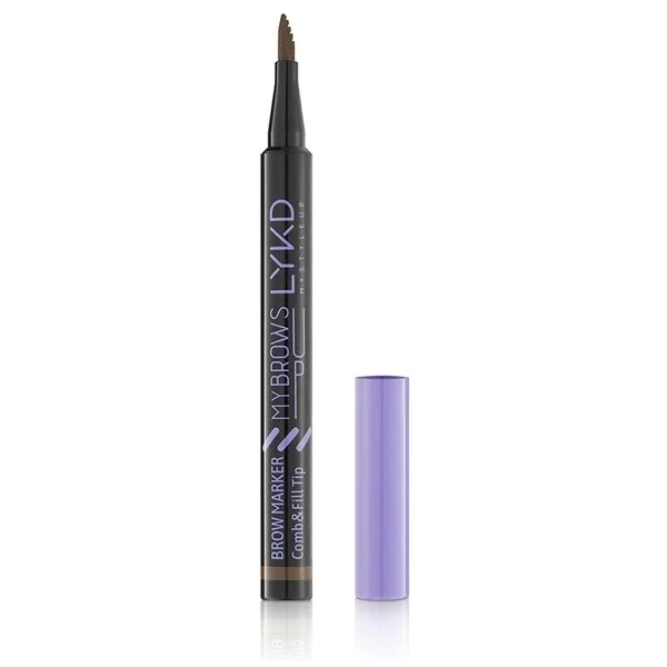 Lykd Comb & Fill Eyebrow Pencil 150 brunette