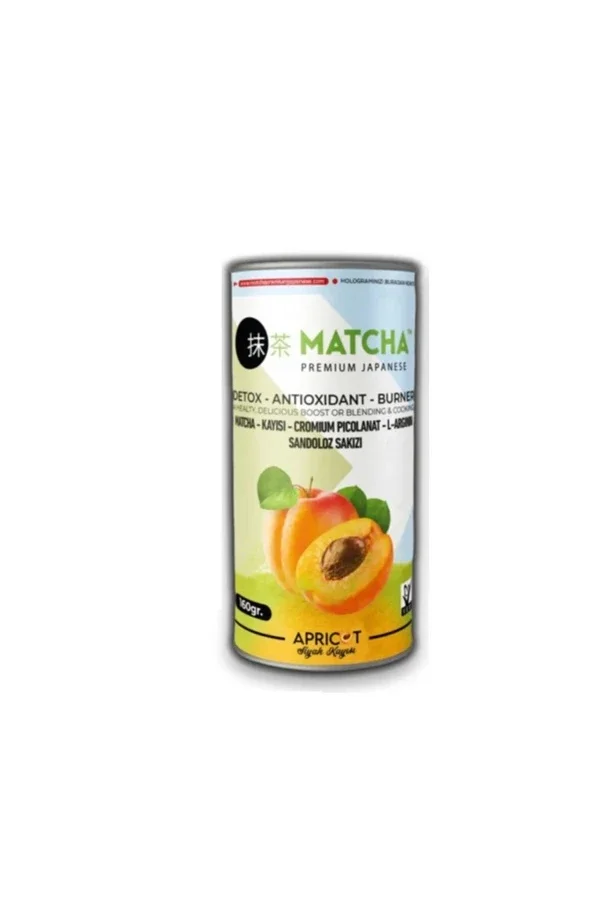 Matcha Premium Japanese Antioxidant Detox Burner Apricot Flavored l-carnitine 160 g