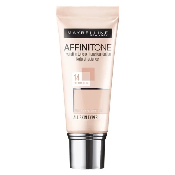 Maybelline New York Affinitone Foundation 14 creamy Beige