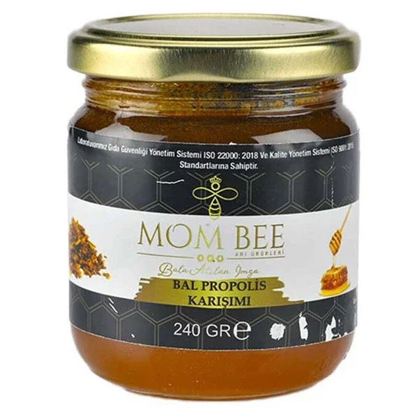 Mom Bee Honig + Propolis Mischung 240g