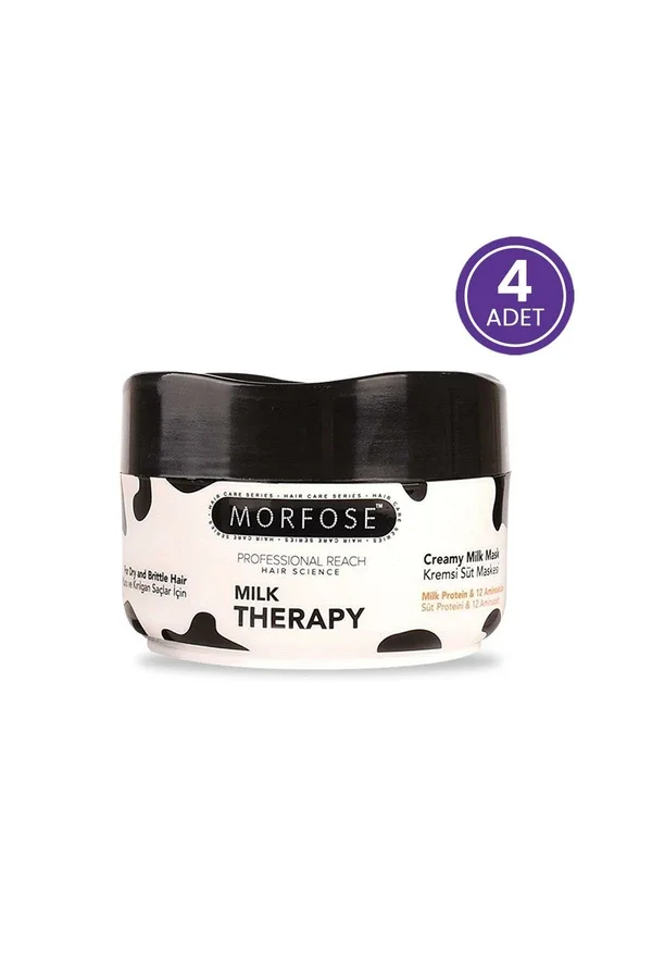 Маска для волос Morfose Milk Therapy 500 мл - 4 шт