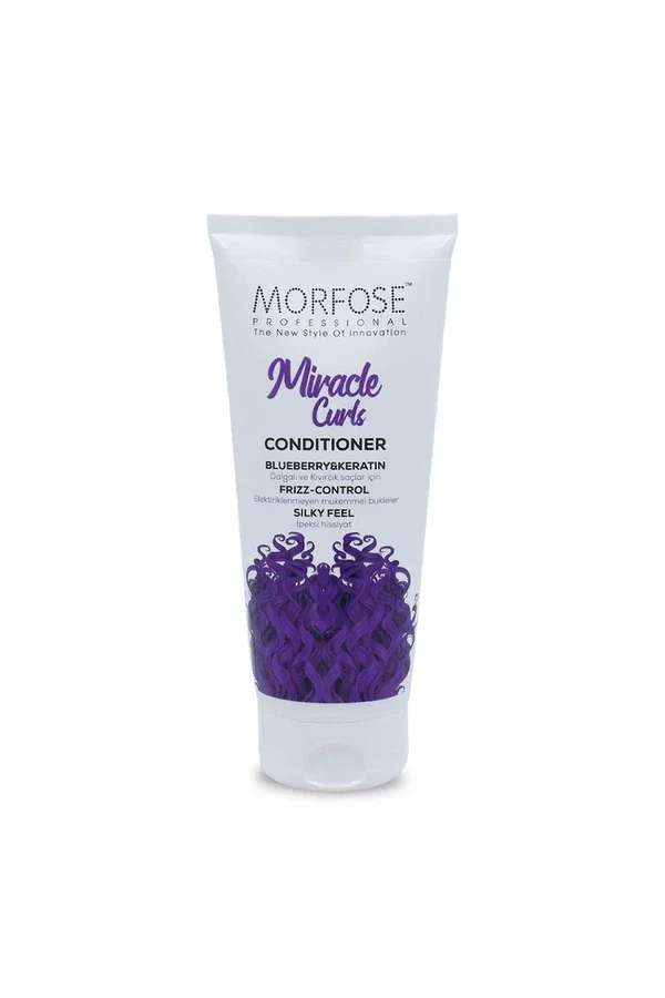 Кондиционер для определения локонов Morfose Miracle Curls с черникой и кератином 200 мл