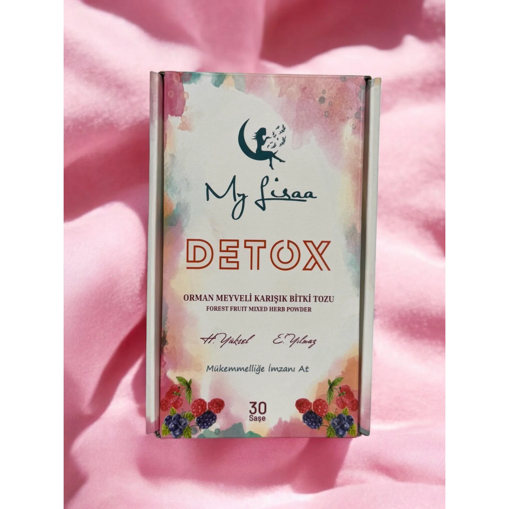 My Lisaa Detox- und Diätpulver mit Waldfrüchten für Gewichtsreduktion