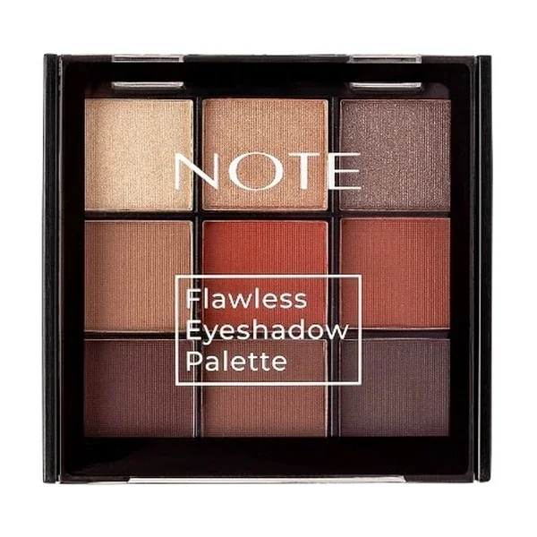 Note Flawless Eyeshadow Palette 01 sunset Shine