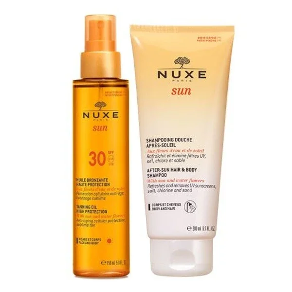 Nuxe Sun Spf30 bronzing Oil 150 ml - Shampoo Gift