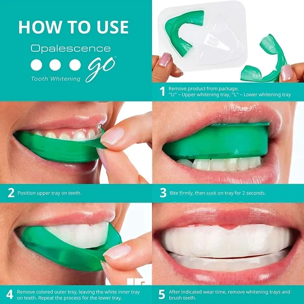 Opalescence Go Mint Teeth Whitening Kit - Mint Flavor