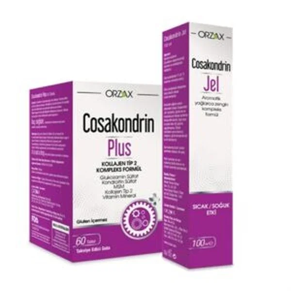 Orzax Cosakondrin Plus 60 tablets + Cosakondrin Complex Gel 100 ml