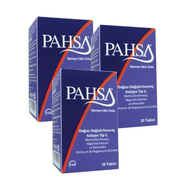 Pahsa Type Ii Collagen 3 x 30 tablets