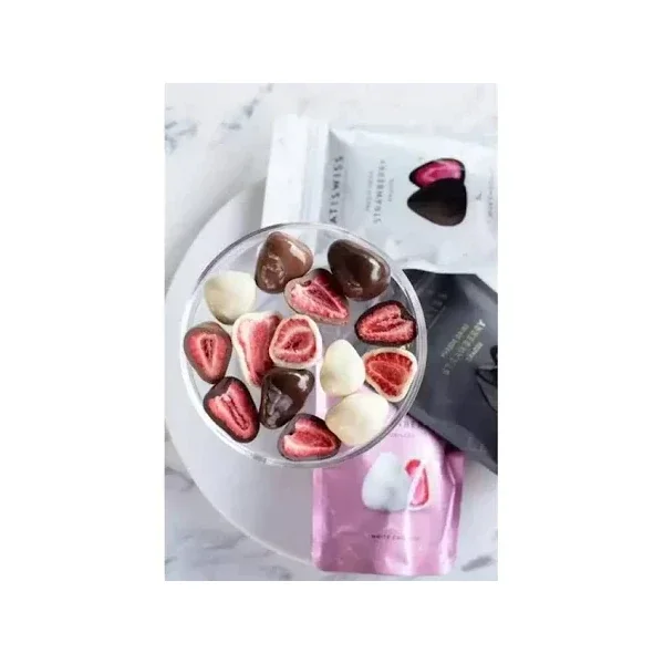 Patiswiss Milk - Dark & White Chocolate Covered Strawberry Set