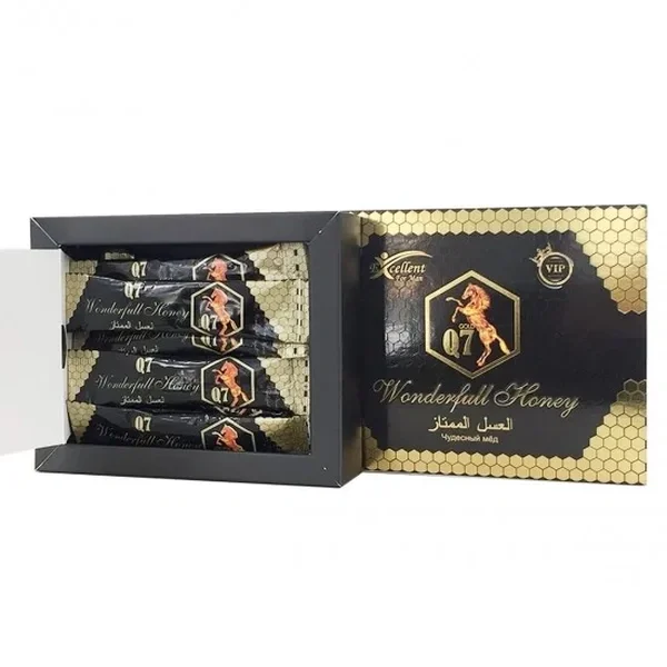 Q7 gold Wonderful Honey Epimedium Macun 12 sachets X 15 gr