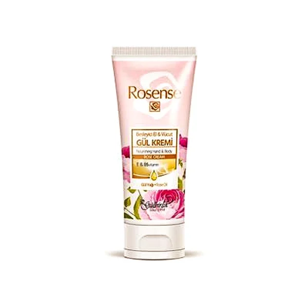 Rosense Moisturizing Tube Hand Cream Rose 75 ml