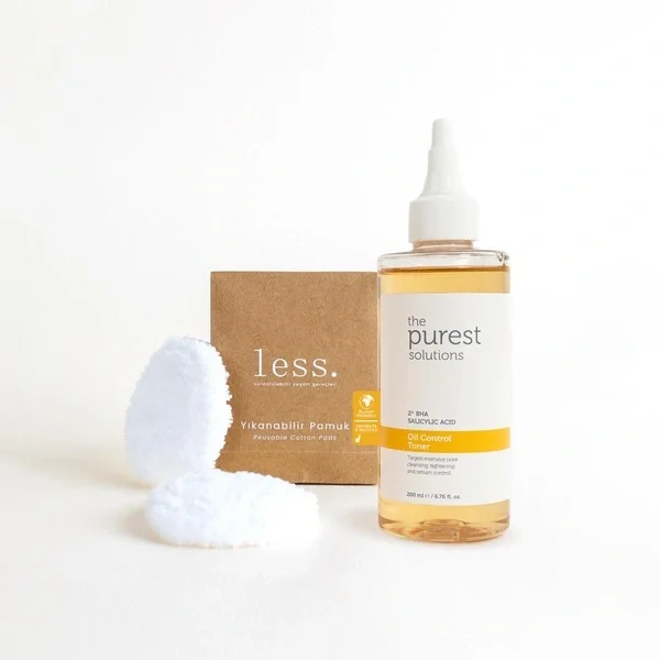The Purest Solutions Tps X Less (oil Control Toner + 2 cleaning Cottons)