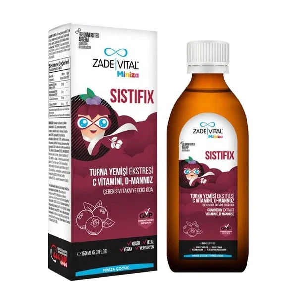 Zade Vital Miniza Sistifix Liquid Supplementary Food 150 ml (advantageous Product)