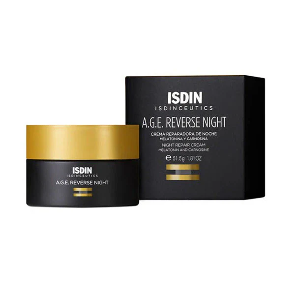 Night Cream for Face with Melatonin, Antioxidant from Isdin - 50g