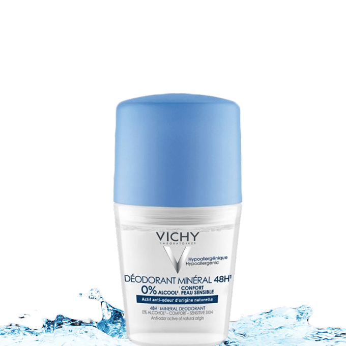 Erleben Sie 48h Frische: Vichy Mineral Roll-on Deodorant