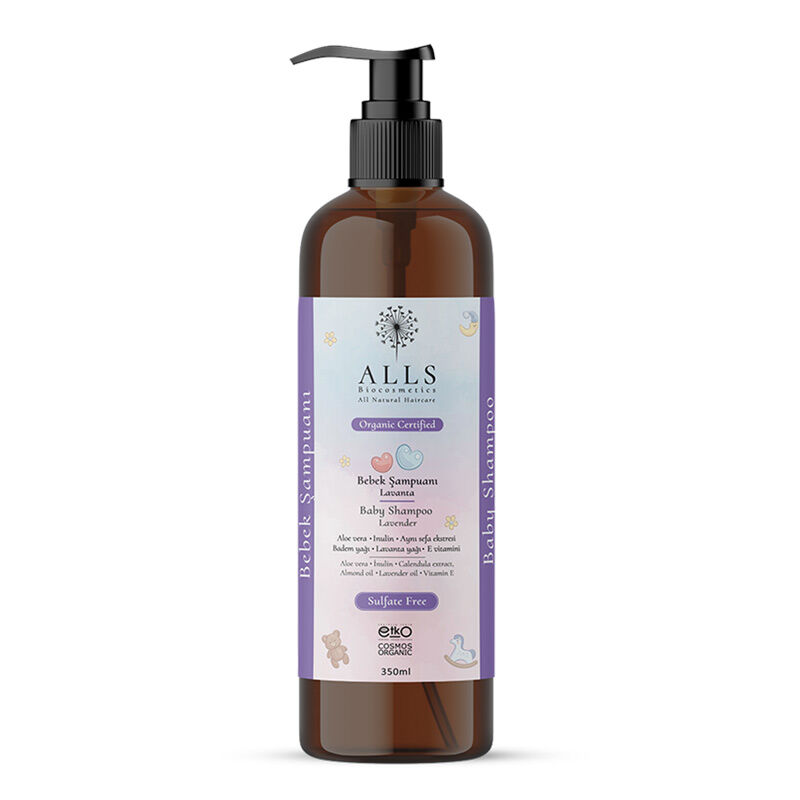 Alls Biocosmetics Organic Lavender Baby Shampoo 350 ml
