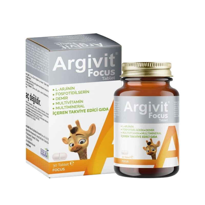 Argivit Focus Tabletten für Jugendliche - 30 Stück