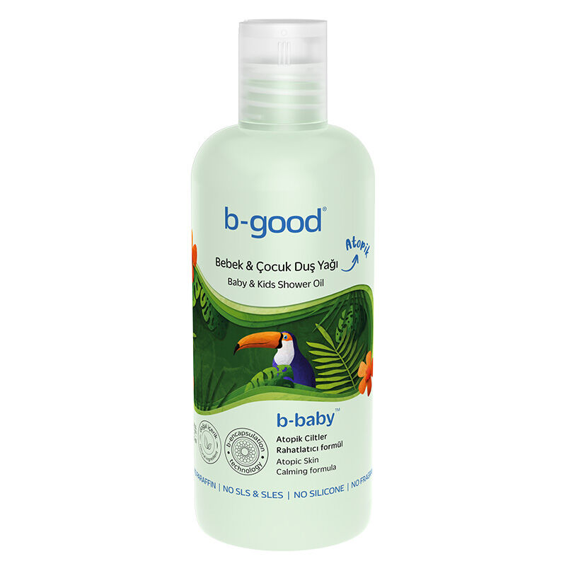 B-good B-baby Baby And Child Shower Oil Atopic Skin 500 ml
