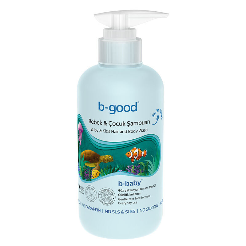 b-good b-baby Sanftes Haar- und Körpershampoo für Kinder 500ml