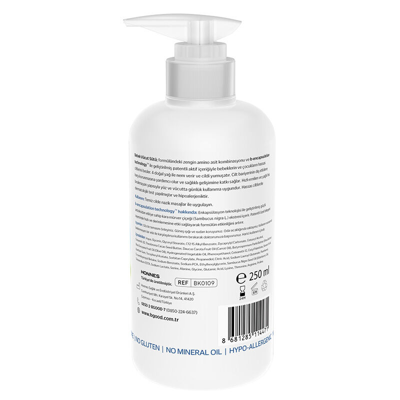 B-good B-baby Baby Body Milk 250 ml