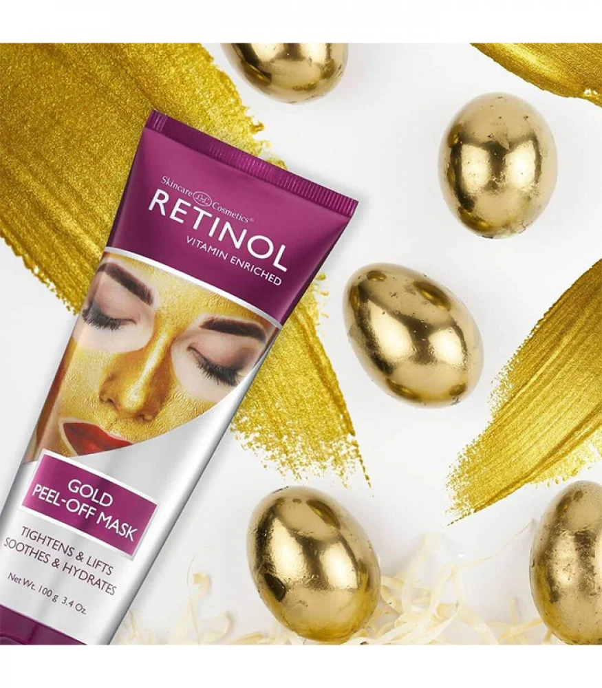 Retinol Gold Peeling Maske 100g von Skincare Cosmetics