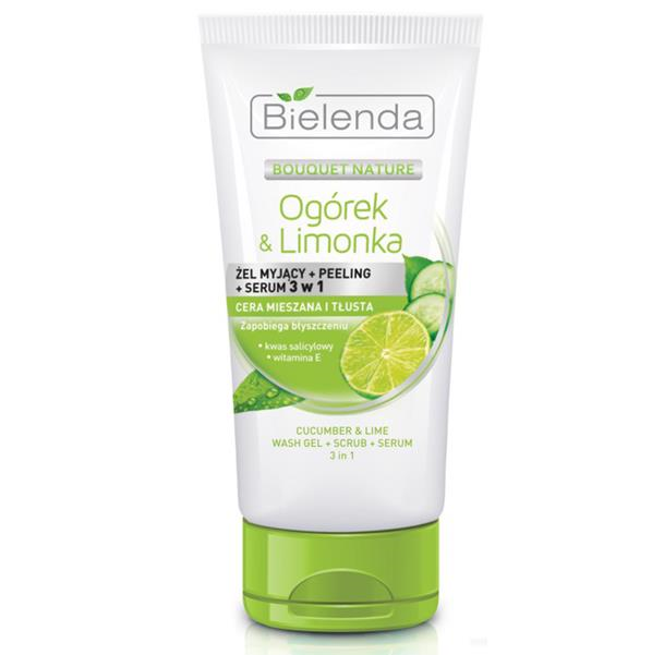 Cucumber and Lemon Cleanser Serum for Oily Skin - 150g