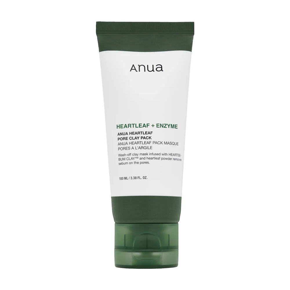 Clay Foam for Pore Cleansing Heart Leaf from Anwa 100ml
