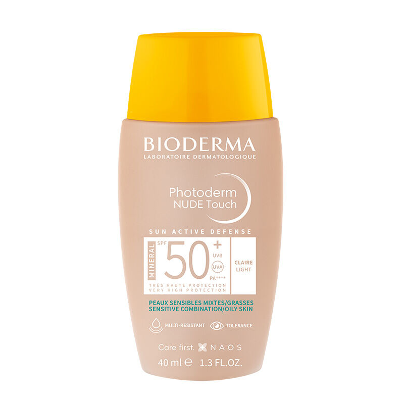 Bioderma Photoderm Nude Touch Spf50+ Light 40 ml