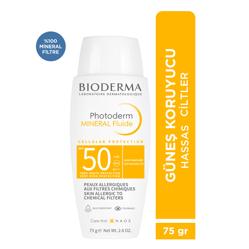 Bioderma Photoderm SPF 50+ Mineral Fluide 75 gr