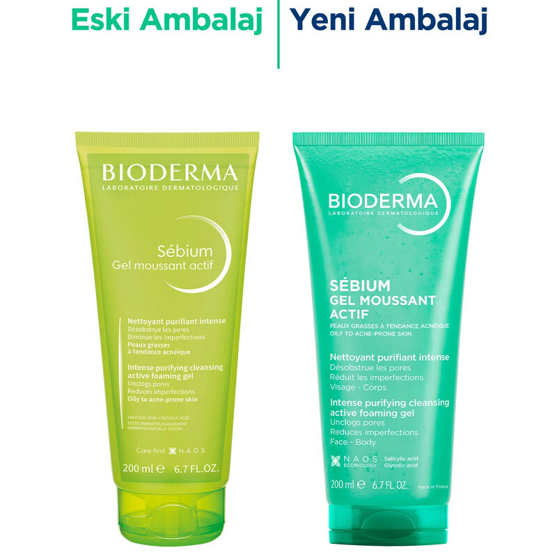 Bioderma Sebium Foaming Gel Active 200 ml