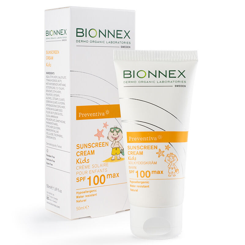Bionnex Preventiva Children's Sun Cream Max Spf100 50 ml