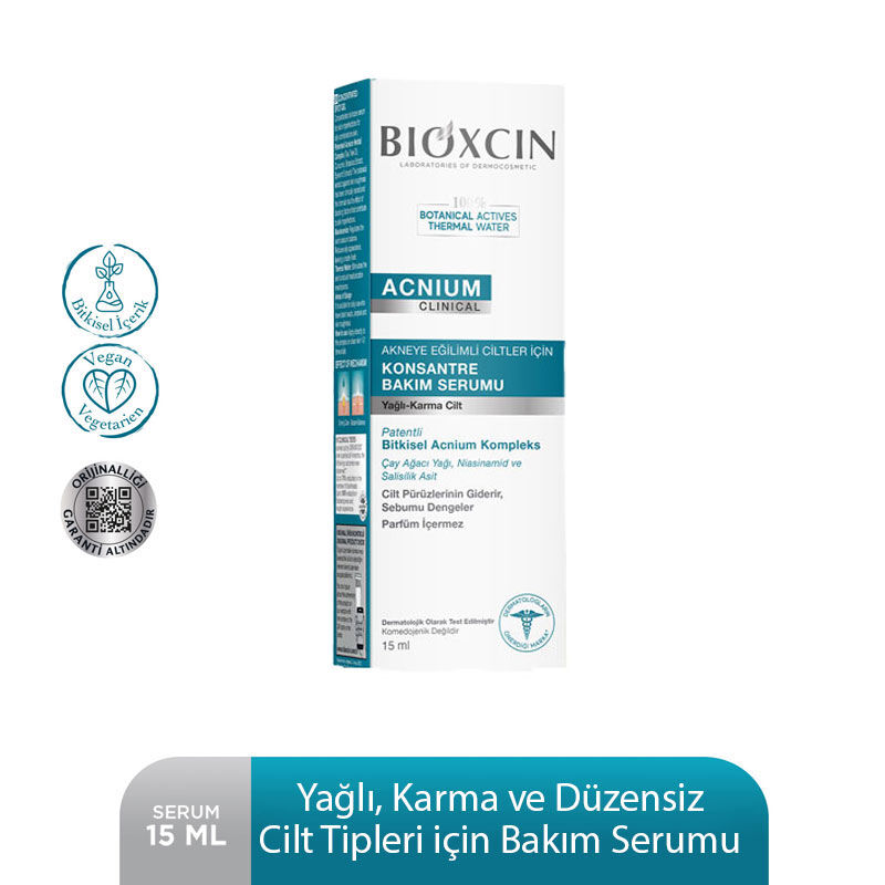Bioxcin Acnium Aknepflege Serum 15ml
