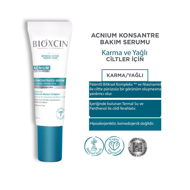 Bioxcin Acnium Aknepflege Serum 15ml