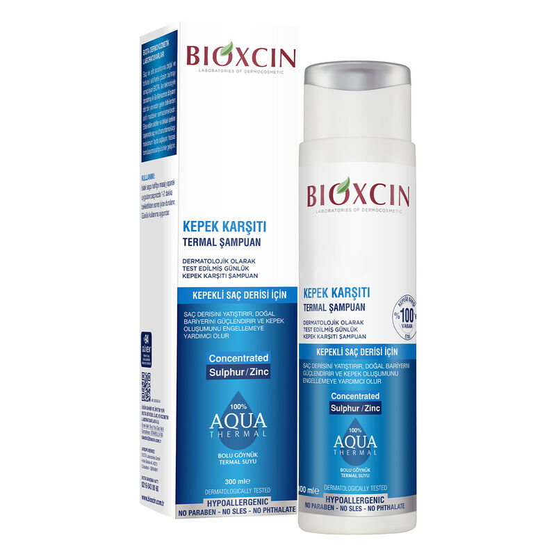 Bioxcin Aqua Thermal Anti Dandruff Shampoo 300 ml