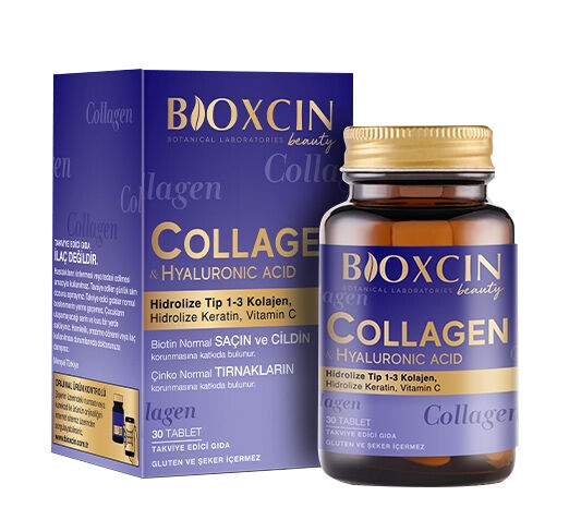Bioxcin Beauty Kollagen Tabletten - Haut- und Haarsupport